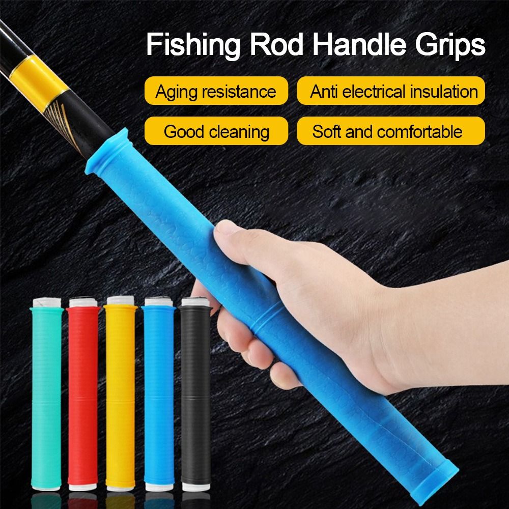 Fishing Rod Glove - Silicone Fishing Rod Handle Wrap Non