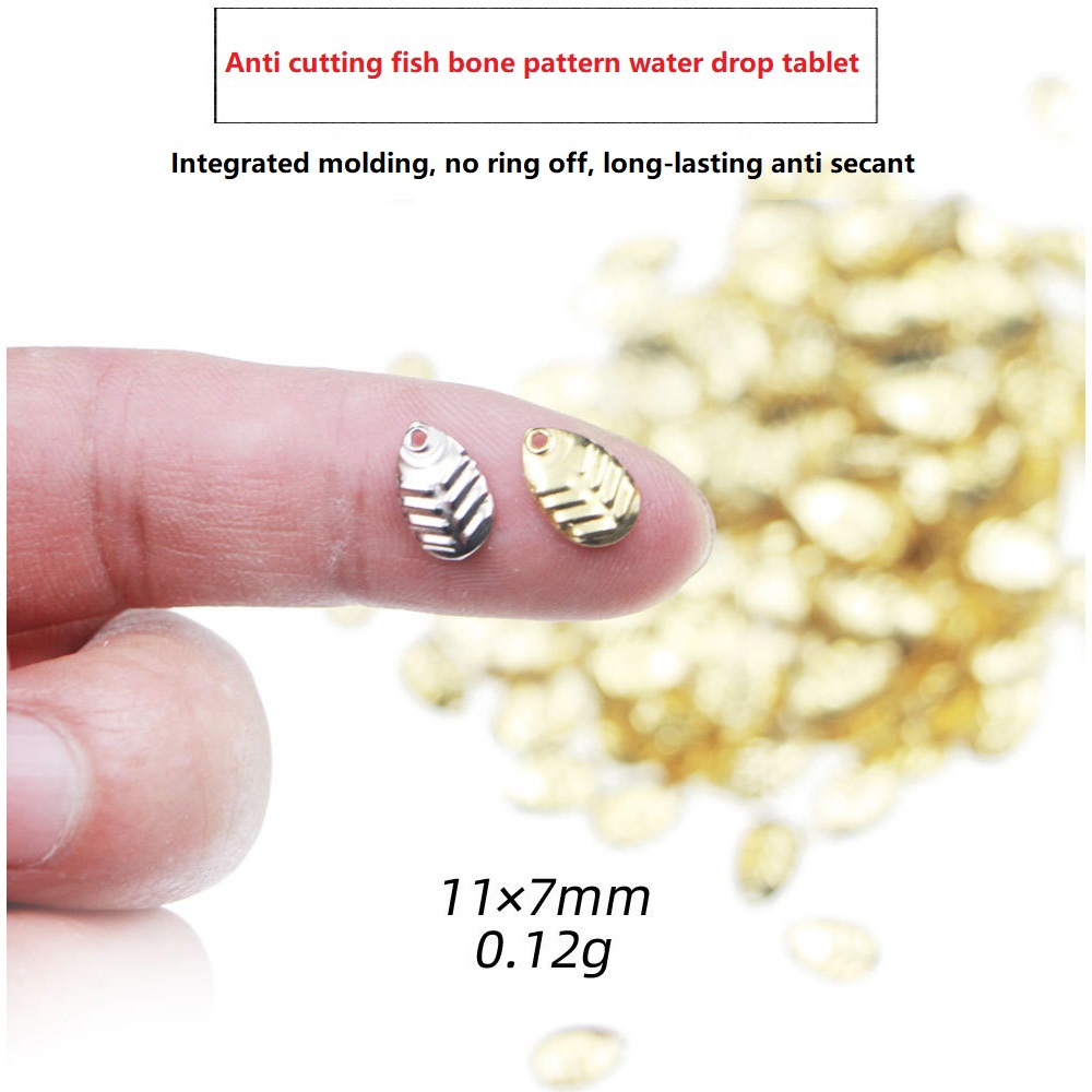 Fishing Equipment Used - 50Pcs/lot DIY Fishing Spinner Sequin Rings