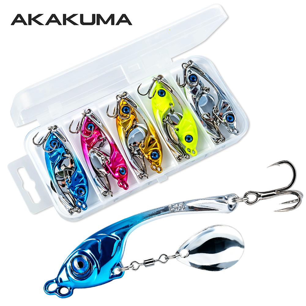 Fishing Equipment Kit - 10 Pcs/Box Double Hole Metal VIB