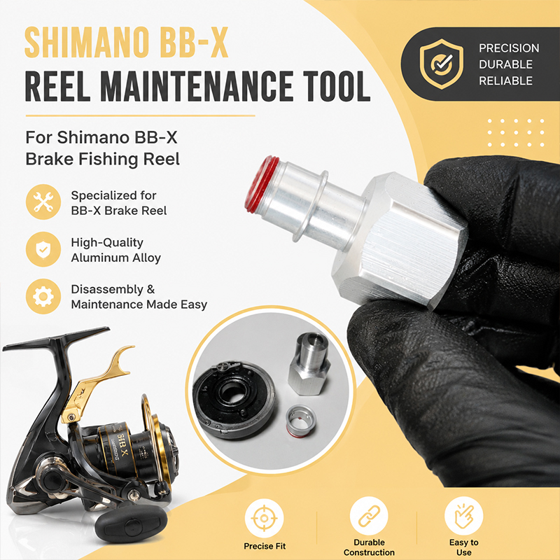 Shimano Reel Stradic - Integrated Aluminum Alloy Repair Disassembly Tool