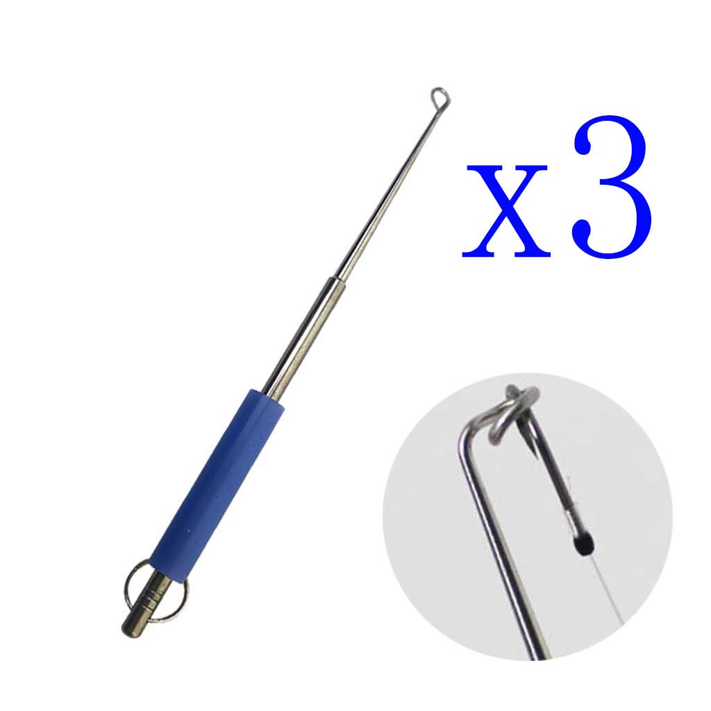 3-Pack Stainless Steel Fish Ho - Fishing Equipment Warehouse 评论和价格