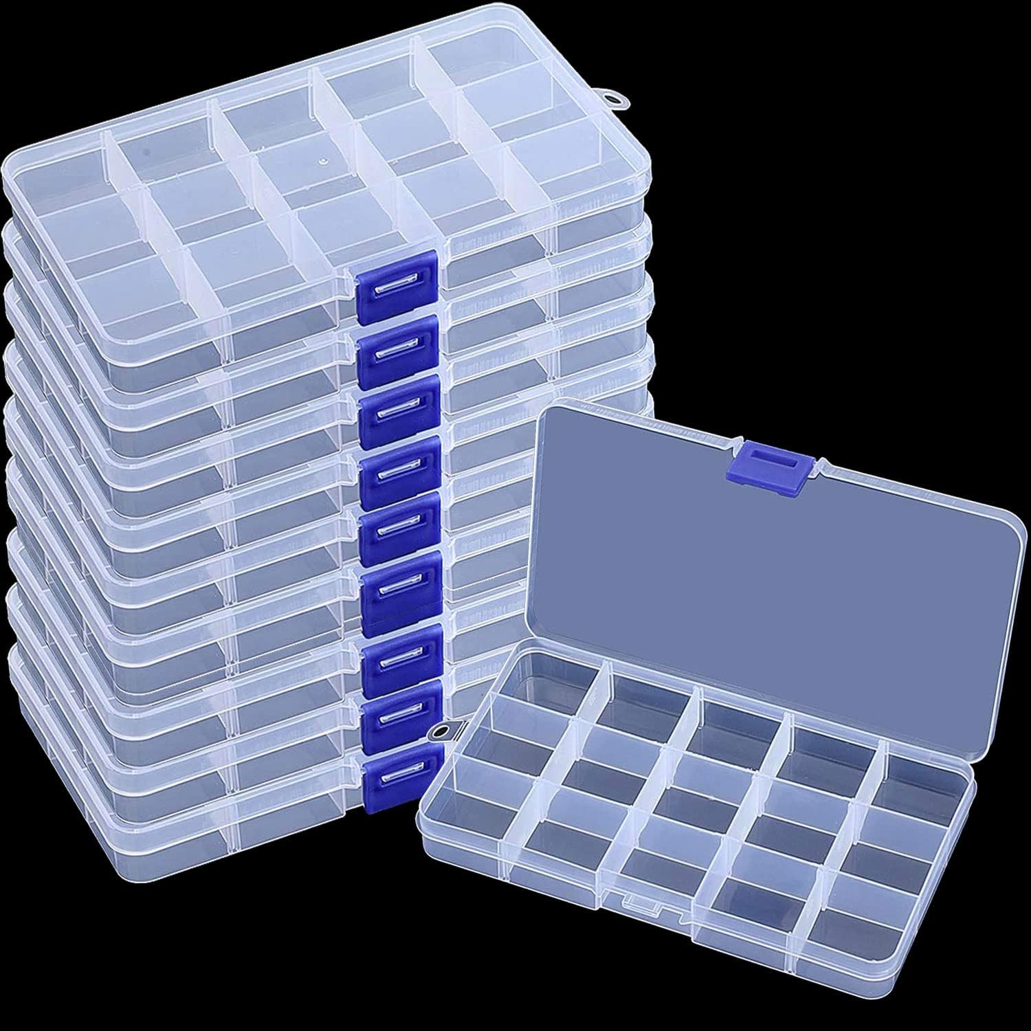 15 Grids Small Plastic Storage - Tackle Box 评论和价格