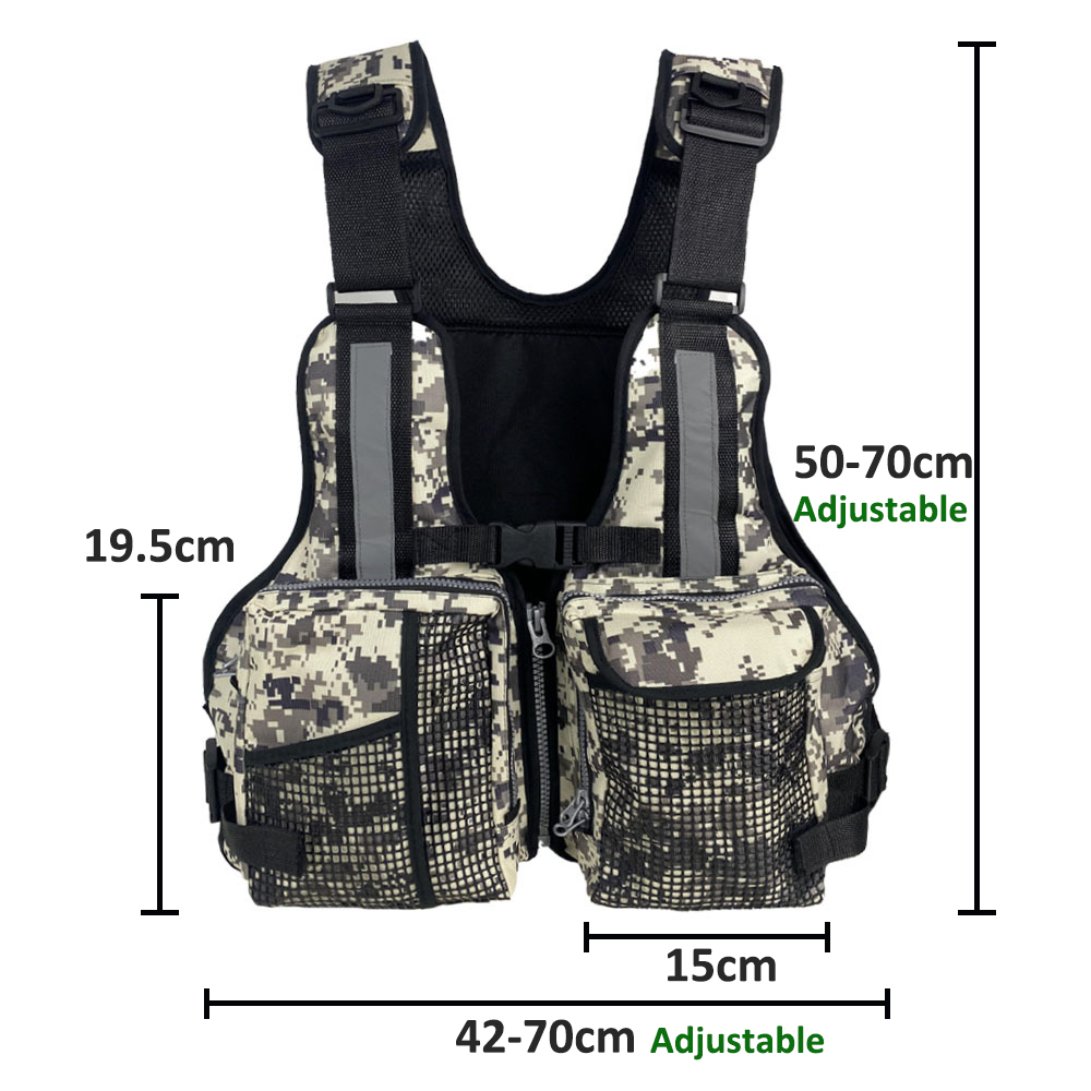Outdoor Fishing Vest with Mult - Fishing Equipment 评论和价格