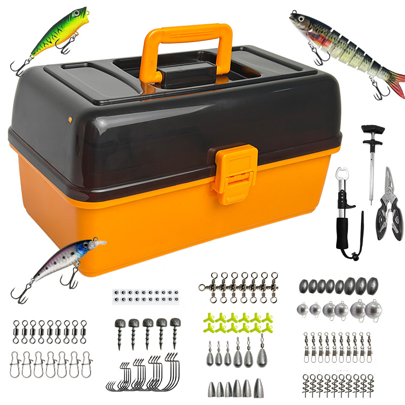 Large Four-Layer Outdoor Fishi - Tackle Box 评论和价格