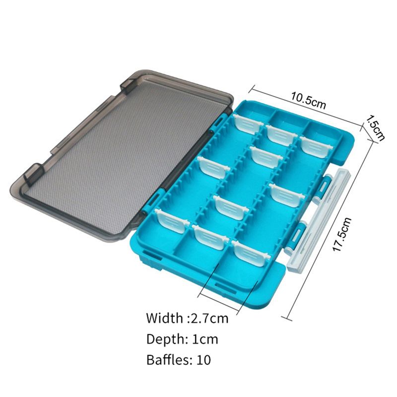 POPULAR-5 PCS Fishing Lure Box - Tackle Box 评论和价格