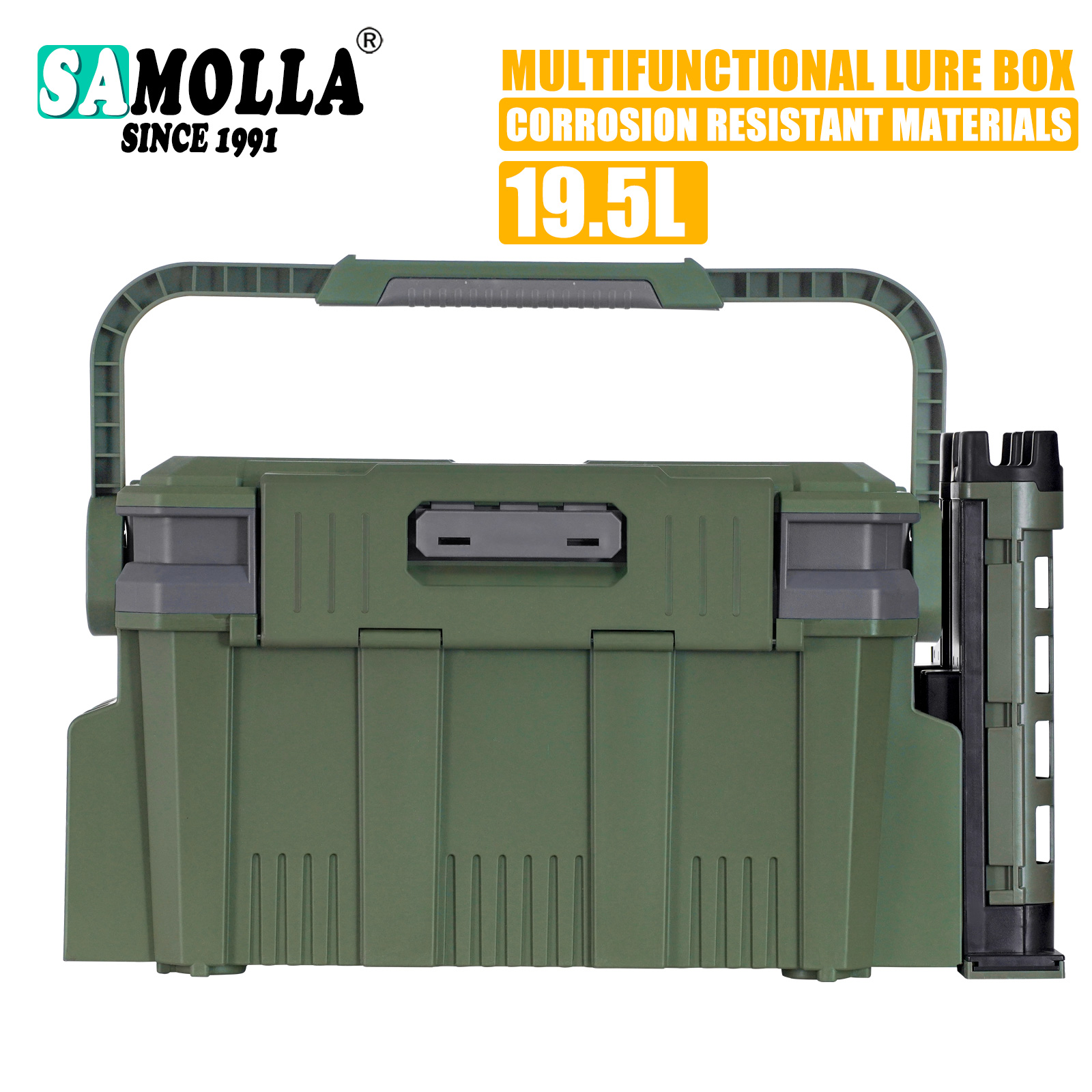 New Large Fishing Box Suit 19. - Fishing Equipment Kit 评论和价格