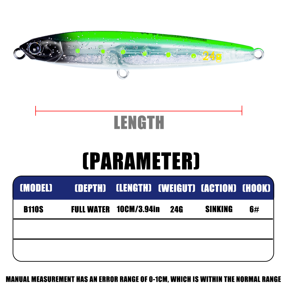 Fishing Lure 4pcs/set Pencil S - Fishing Equipment Kit 评论和价格