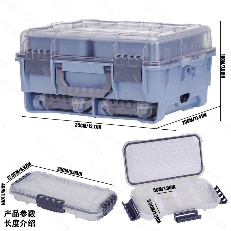 Fishing Tackle Box Large Capac - Tackle Box 评论和价格