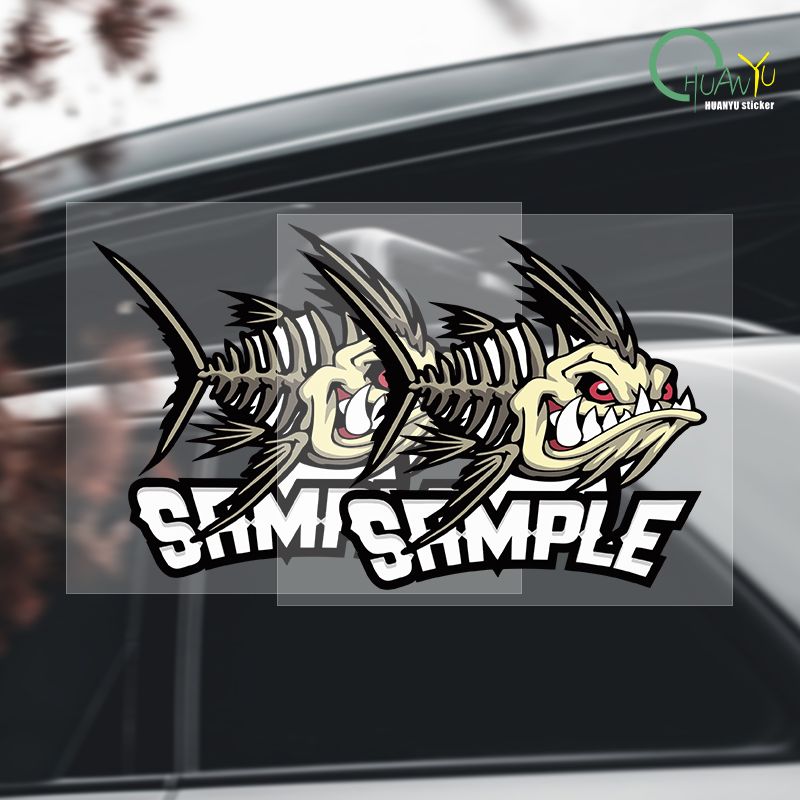 Car Sticker Fishing Creative C - Tackle Box 评论和价格