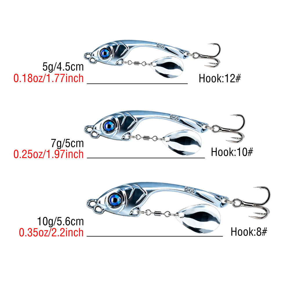 10 Pcs/Box Double Hole Metal V - Fishing Equipment Kit 评论和价格