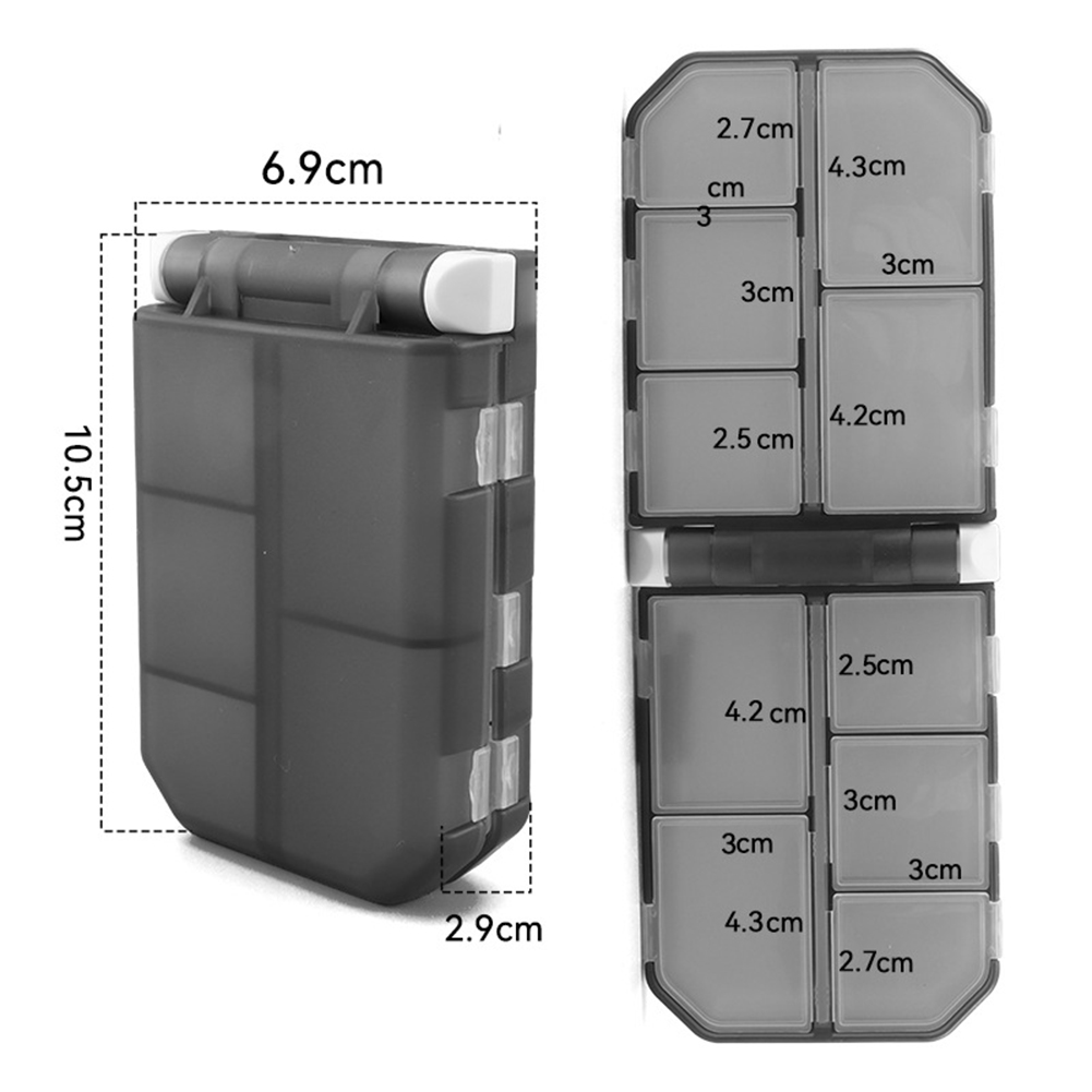 Fishing Tackle Box Double-Side - Tackle Box 评论和价格
