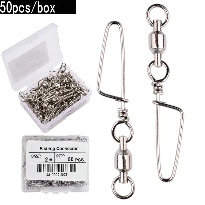 50pcs Fishing Ball Bearing Swi - Tackle Box 评论和价格