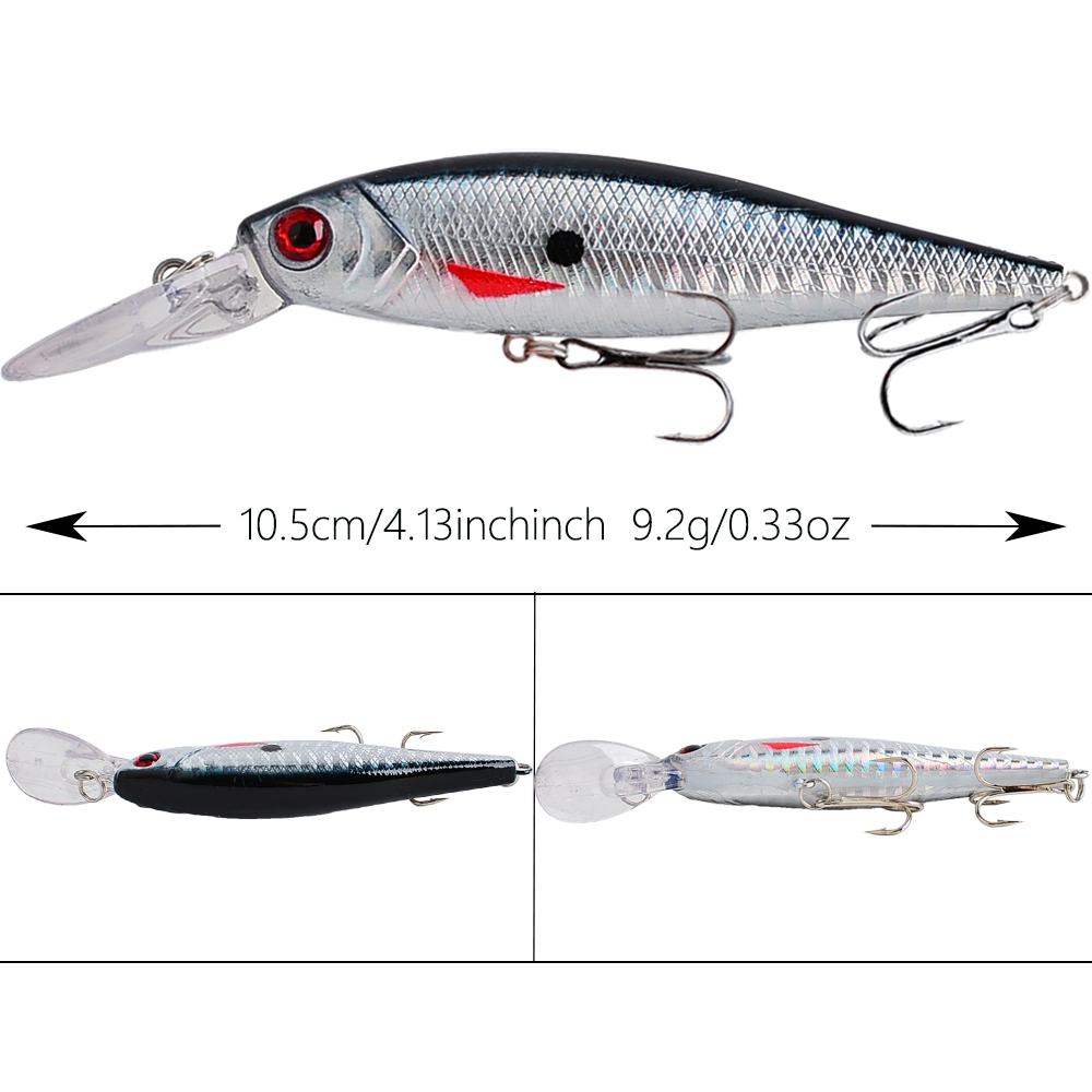 8Pcs Fishing Lure 10cm/9g Arti - Fishing Equipment Kit 评论和价格