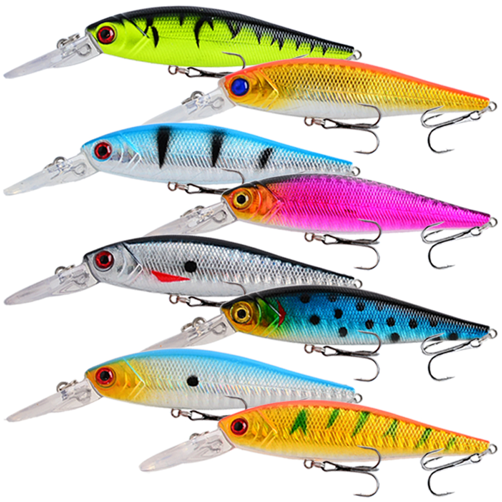 8Pcs Fishing Lure 10cm/9g Arti - Fishing Equipment Kit 评论和价格